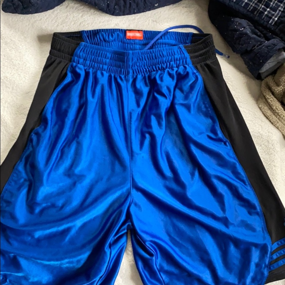 adidas blue shorts